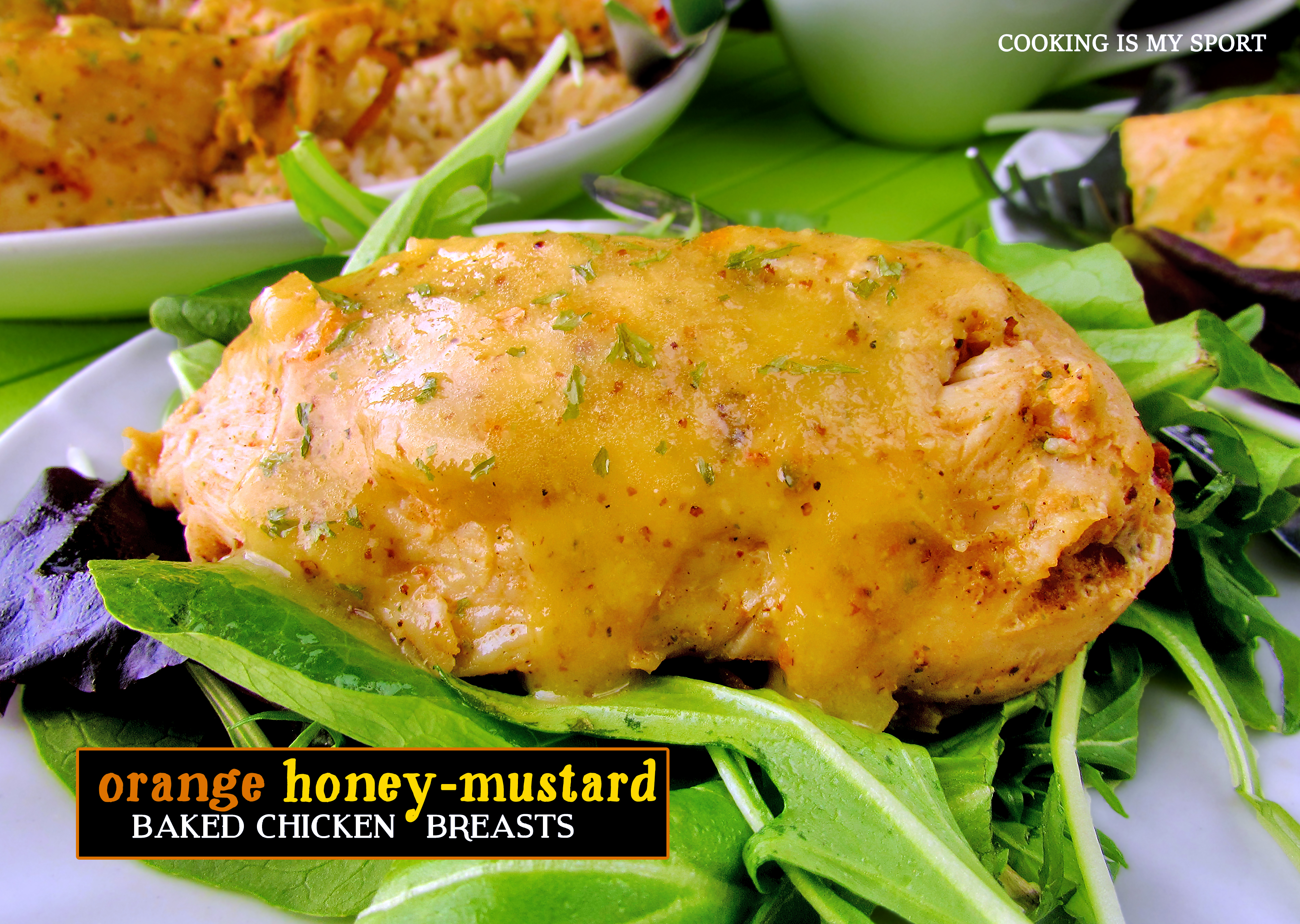 Orange Honey Mustard Chicken Breasts2