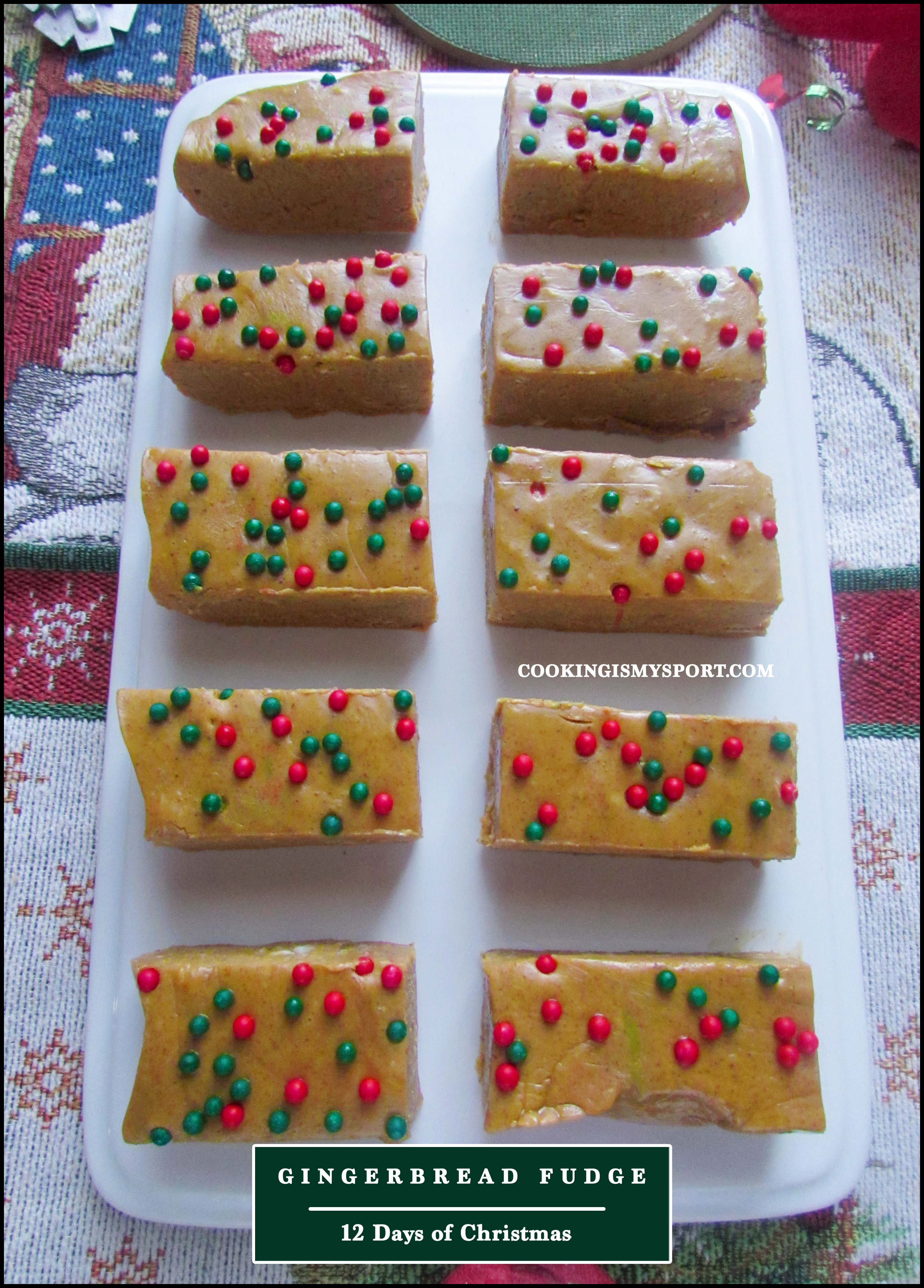 Gingerbread Fudge
