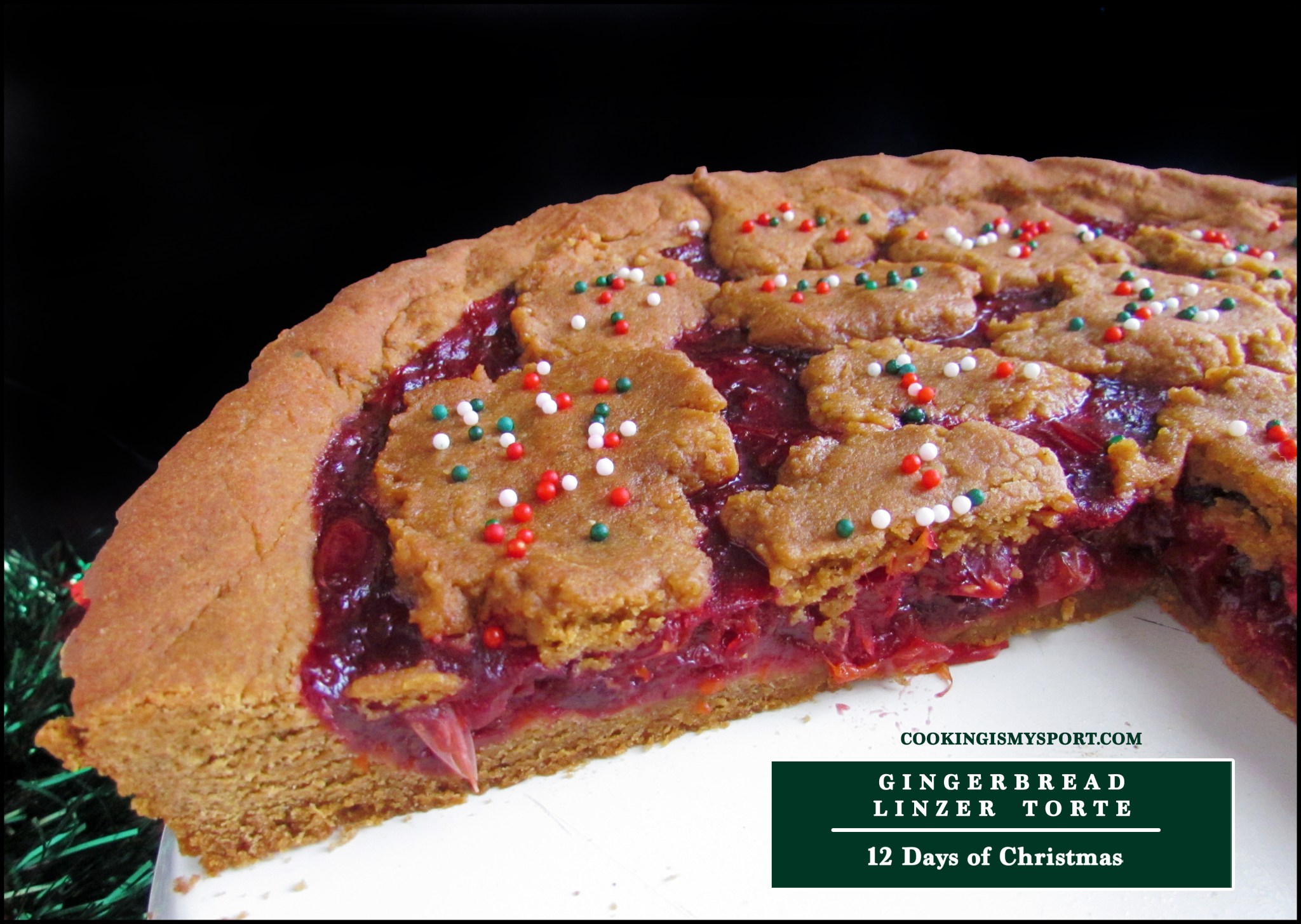 GingerbreadLinzertorte5 copy – Cooking Is My Sport